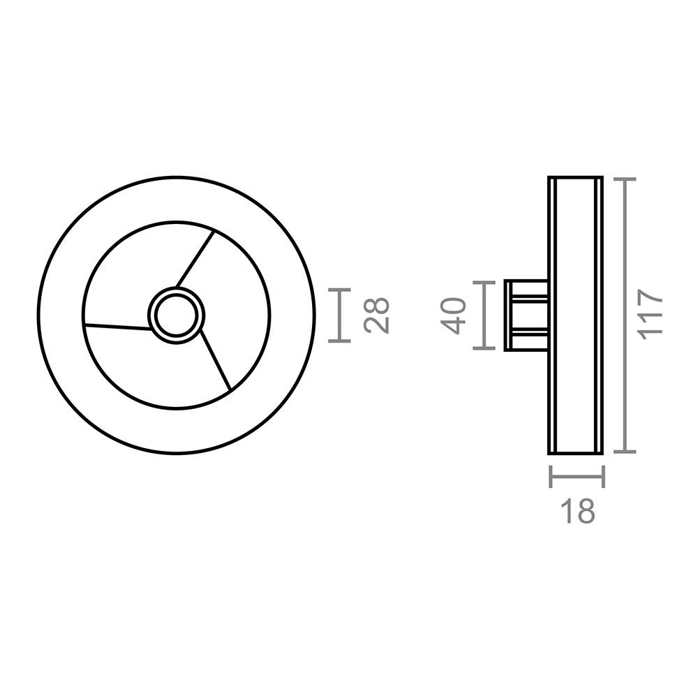 PR21 polia plástica preta para rolamento de correia de 18 mm - Image 2