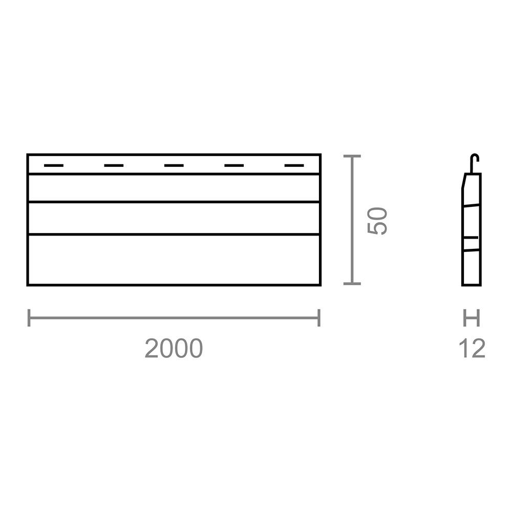SLAME BLIND FINAL PR24 PARA 39 mm / 52 mm BRANCO 52 mm x 12 mm x 2 m - Image 2