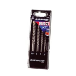 Brocas para parede delta 3 plus Ø5-6-8-10 mm, jogo 4 peças