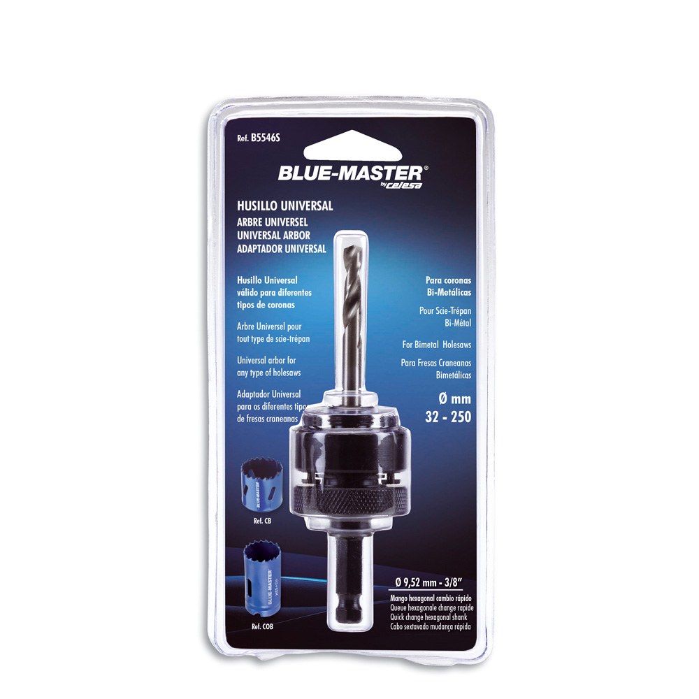 Suporte adaptador para serras craneanas de Ø32 a 250 mm encabadouro hexagonal 9,5 mm - Image 2