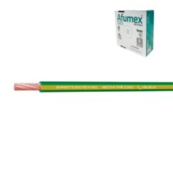Cabo H07Z1-K(AS) 1,5 mm² amarelo/verde euro/m