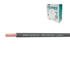 Cabo H07Z1-K(AS) 4,0 mm² cinza euro/m