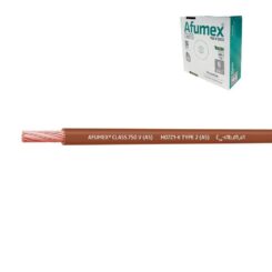 Cabo H07Z1-K(AS) 4,0 mm² marrom euro/m