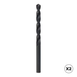 Conjunto de 2 brocas cilindricas curtas HSS DIN 338N, Ø4,00 mm, 2 un