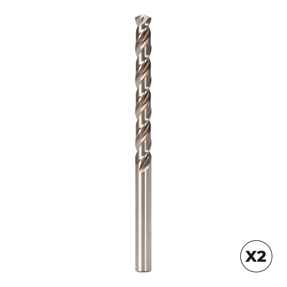 Broca cilindrica curta hsse DIN-338N INOX, Ø3,25 mm, 2 un