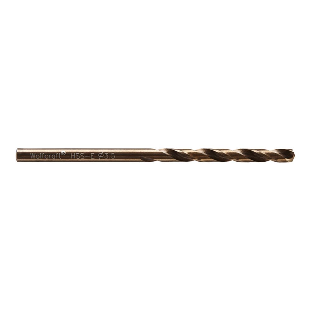 Broca de metal HSS cobalto retificada, Ø3,50 x 70 mm