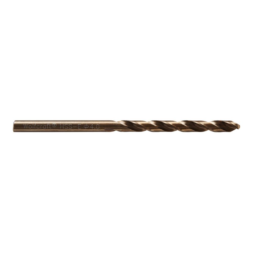 Broca de cobalto HSS retificada, Ø4,00 x 75 mm