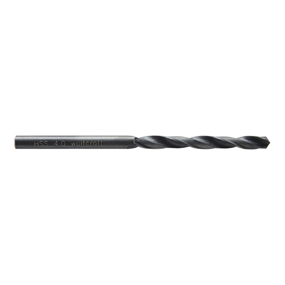 Broca de metal HSS, forjamento por laminação, Ø4,00 x 75 mm