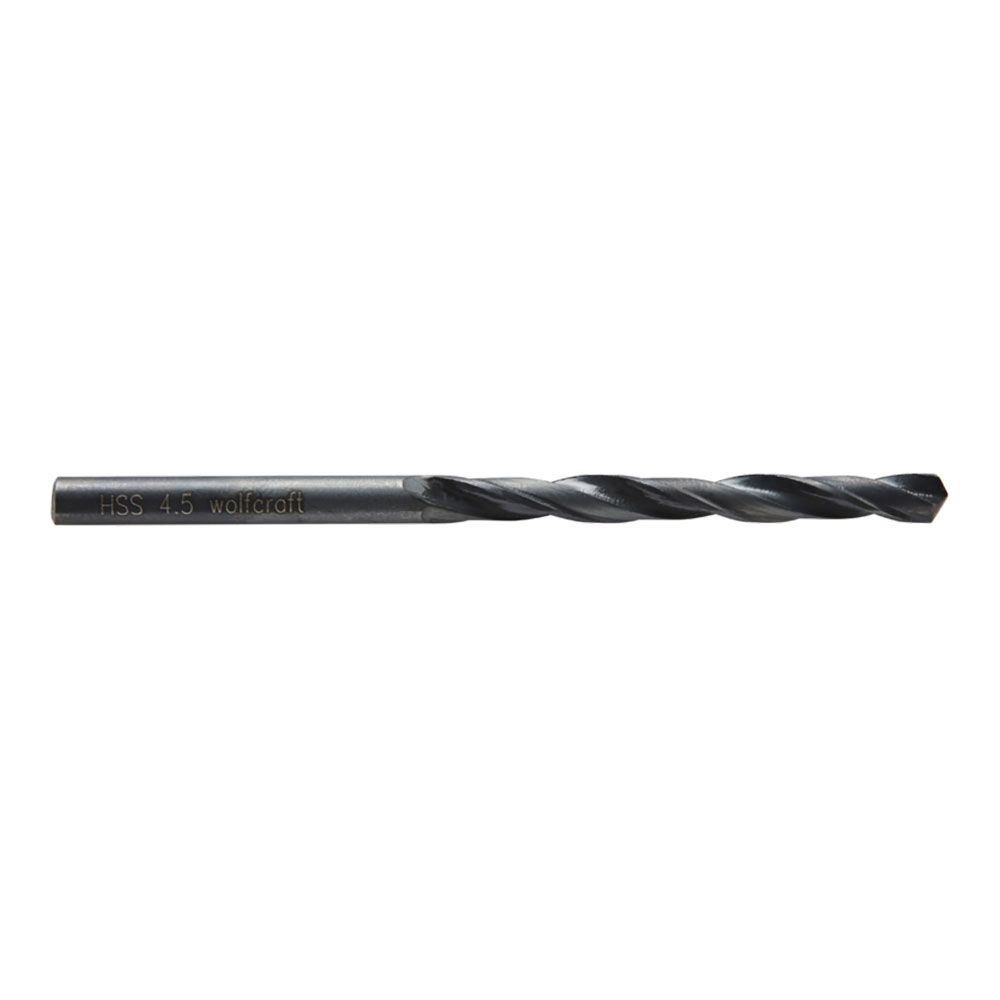 Broca de metal HSS, forjamento por laminação, Ø4,50 x 80 mm