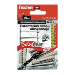 KIT fixação prateleiras armazenagem 502684 solufix fischer
