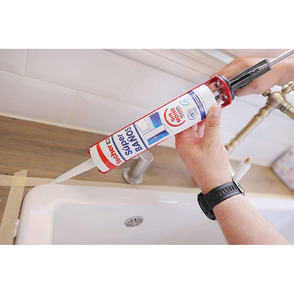 Super WC silicone transparente anti-fungos sem odor 280 ml - Image 3