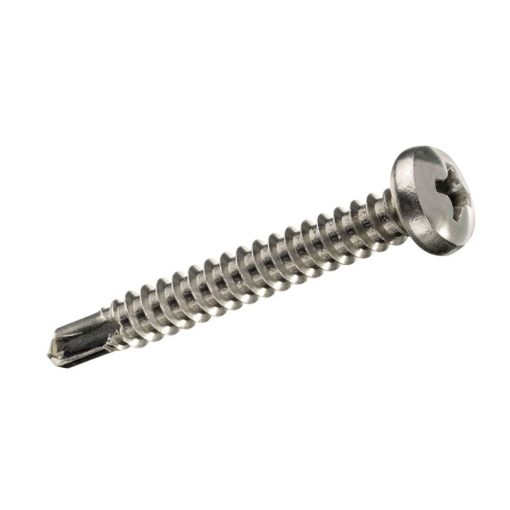 Caixa com 10 unidades. parafuso de rosca de chapa metálica autot cr. Fadice 3,9x32mm - Image 2