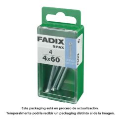 Caixa S 4 unid. parafuso metrico CP m 4x60mm fadix