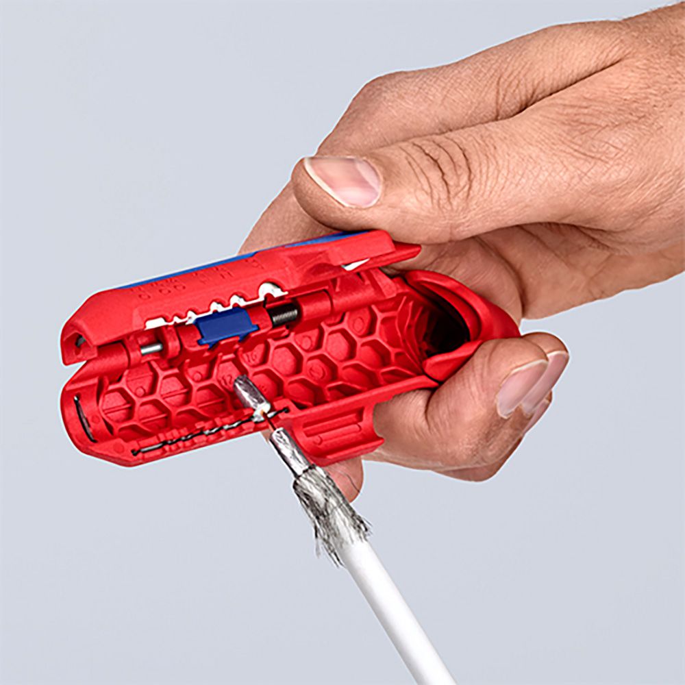 KNIPEX Decapador de mangueira universal Ergostrip 135 x 85 x 37 mm - Image 6