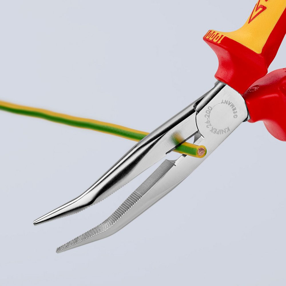 KNIPEX Alicate boca cegonha curvo 200 x 56 x 19 mm - Image 4