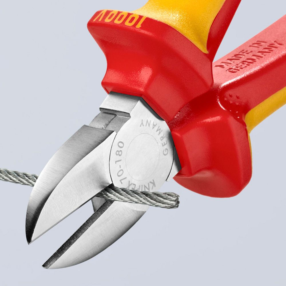 KNIPEX Alicate de corte diagonal 180 x 56 x 20 mm - Image 4