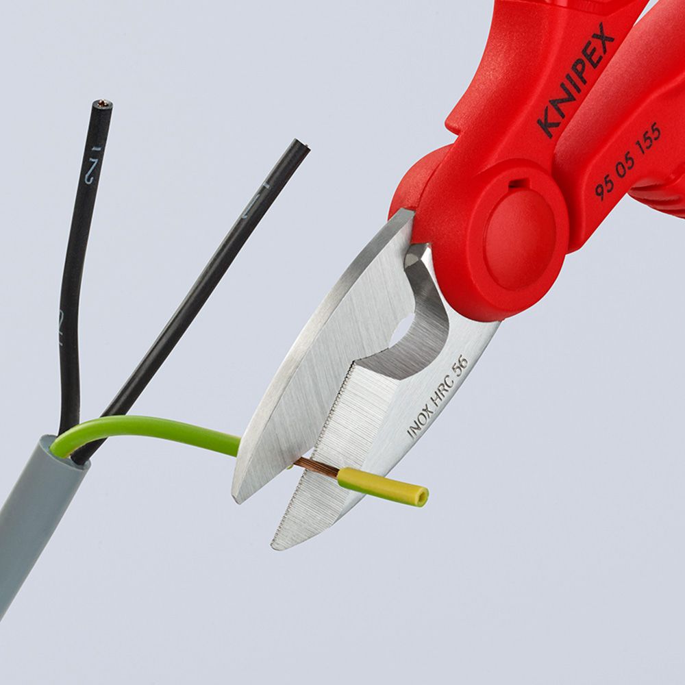 KNIPEX Tesoura de eletricista 130 x 32 x 155 mm - Image 5