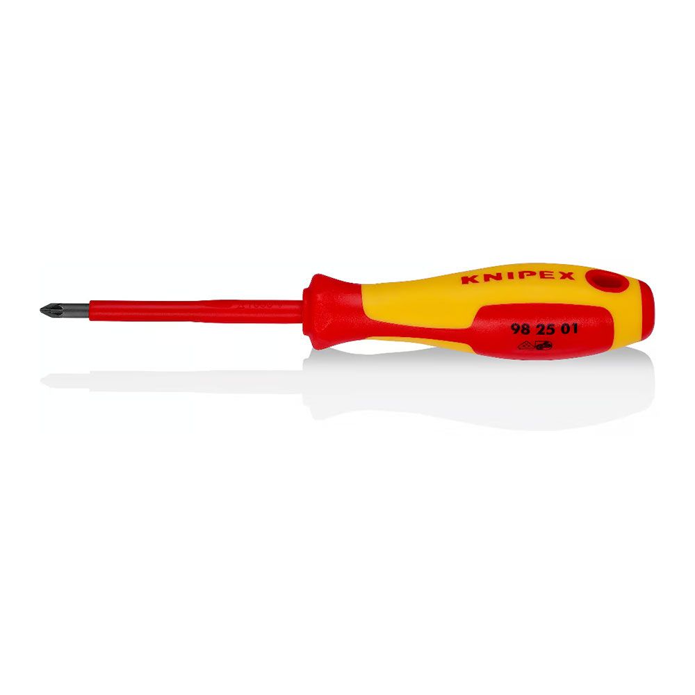 Chave de fenda isolada pozidriv PZ1 x 187 mm