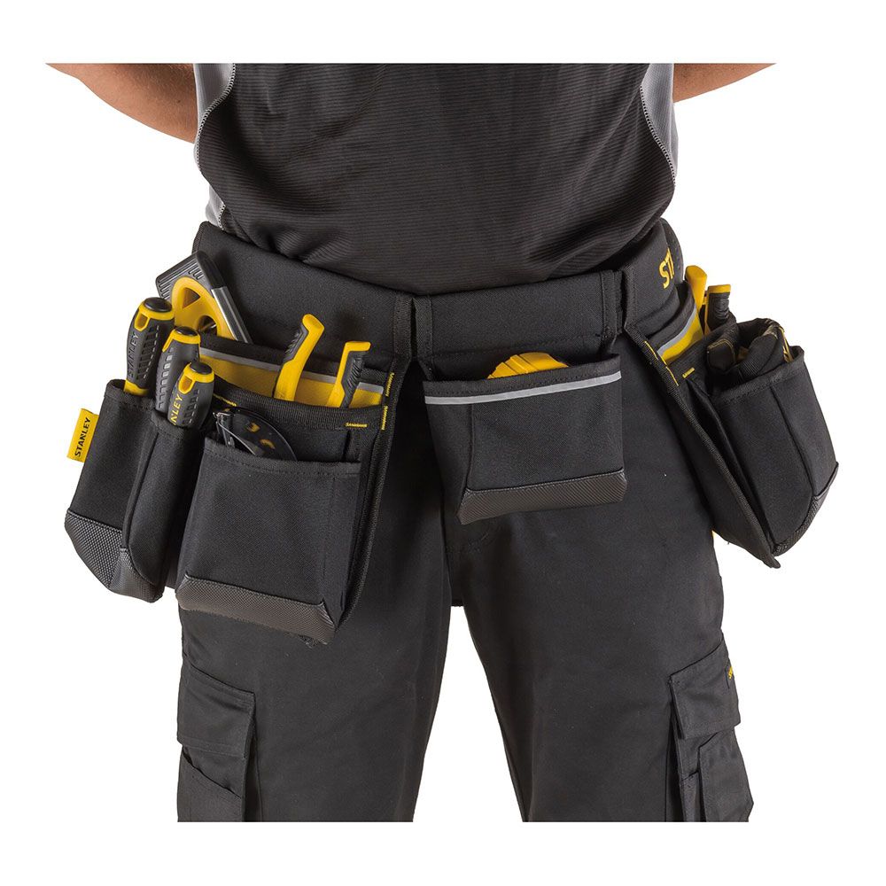 Avental para ferramentas preto/amarelo - Image 2