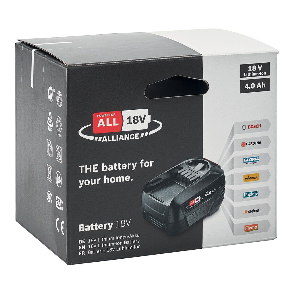 Bateria 4.0ah 18v bosch p4a 5001519 - Image 3