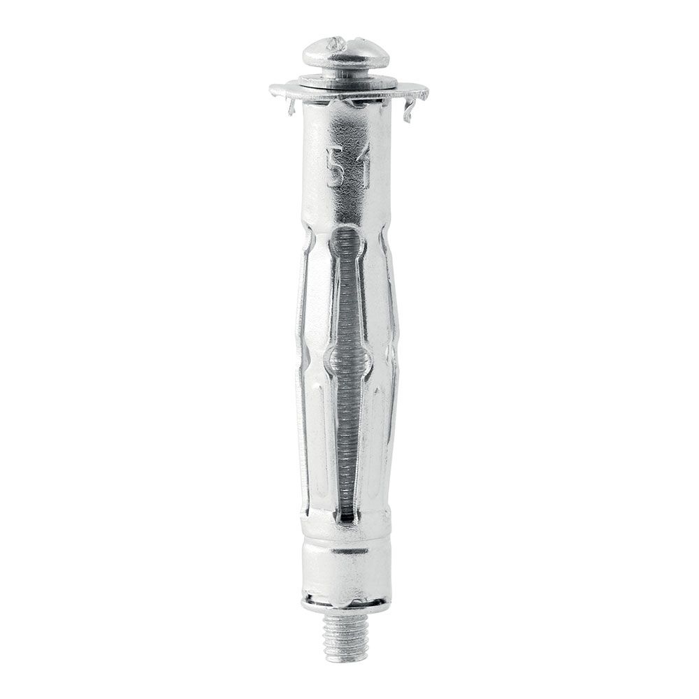 Blíster 10 unidades bucha de expansão metálica Ø11X52 parafuso M5X63 5001550 rapid