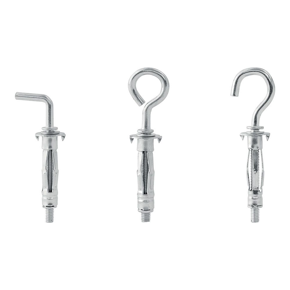 Blíster 12 unidades bucha de expansão metálica Ø8X32 parafuso Ø4 5001556 rapid