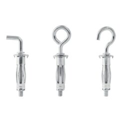 Blíster 12 unidades bucha de expansão metálica Ø11X37 parafuso Ø5 5001557 rapid