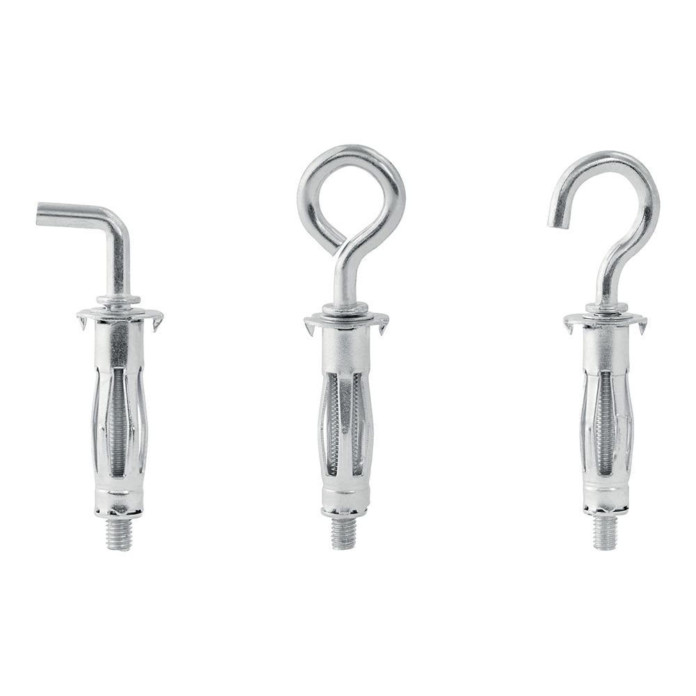 Blíster 12 unidades bucha de expansão metálica Ø11X37 parafuso Ø5 5001557 rapid