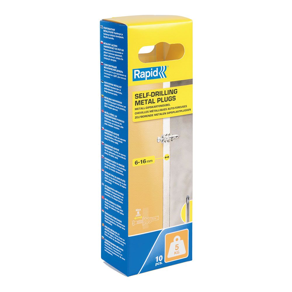 Blíster 10 unidades autoperfurante M13x31 parafuso Ø4 5001558 rapid - Image 3