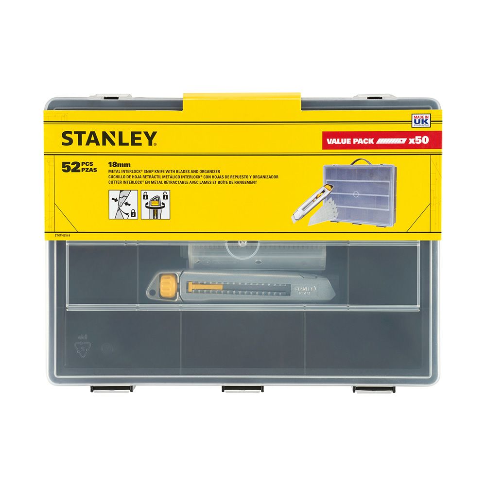 Cortador de metal 18 mm + 50 lâminas + organizador - pack interlock® - Image 3