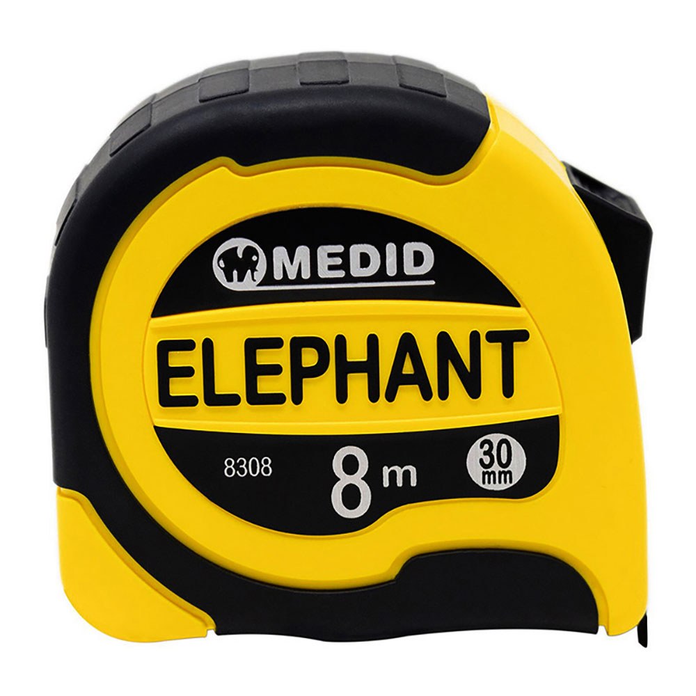 Flexómetro elephant bimaterial 8 m x 30 mm