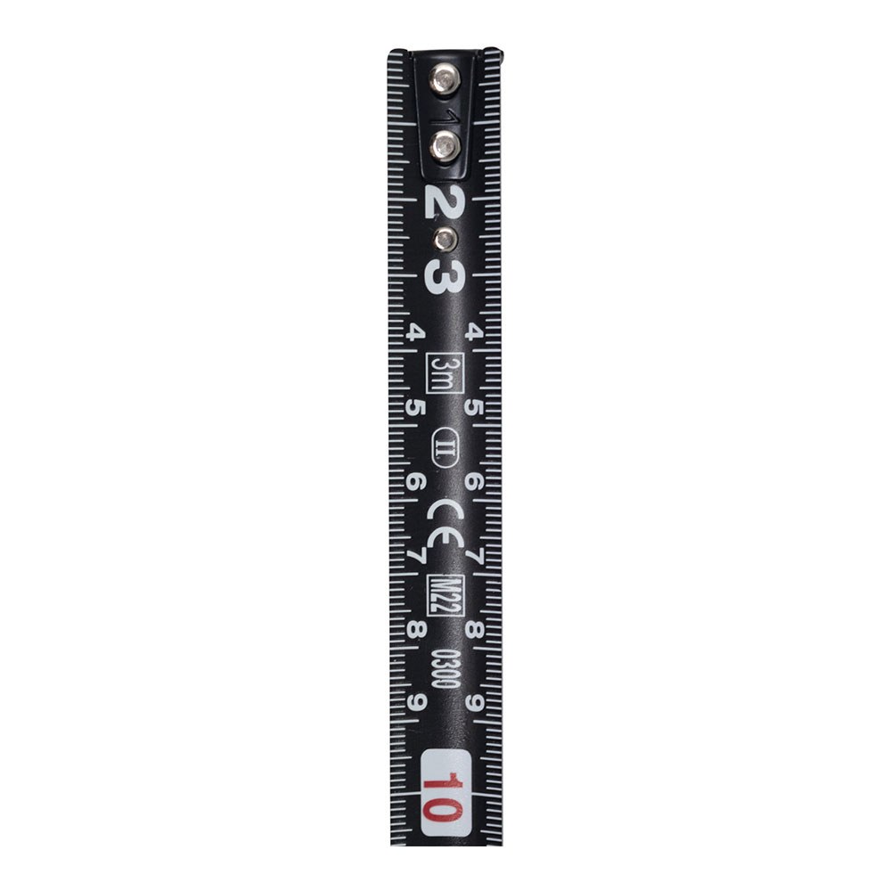 Flexómetro triple black bimaterial 3 m x 16 mm - Image 2