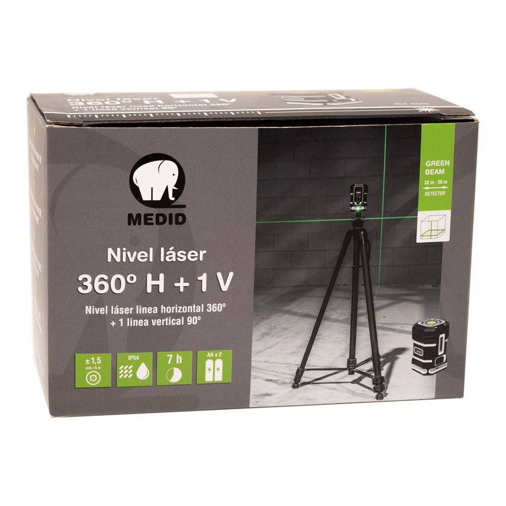 Nível a laser verde 360° H + 1 V - Image 4