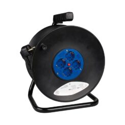 Enrolador de cabos 50m 3x1,5mm com 4 tomadas bipolares com T/TL solera 7427/2