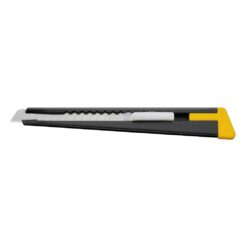 X-ato 180 black com bloqueio automático, cabo metal e lâmina de 9 mm