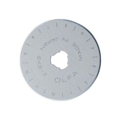 Lâmina circular RB45-1 prateadas 45 x 0,3 mm