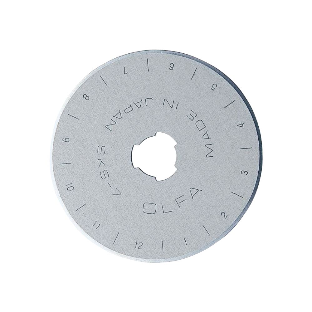 Lâmina circular RB45-1 prateadas 45 x 0,3 mm