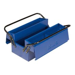 Caixa de ferramentas 2 pegas e 3 bandejas 400 x 210 x 190 mm
