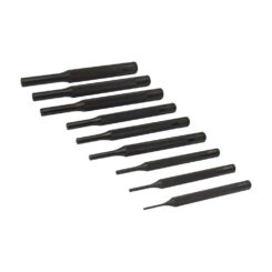 Poters cilindricos canelados (2,3,4,5,6,7,8,9,10 mm), jogo de 9 peças