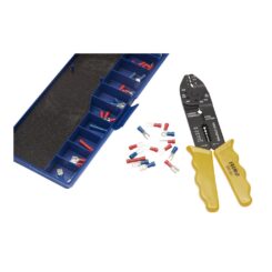 Alicate para cravar com 60 terminais