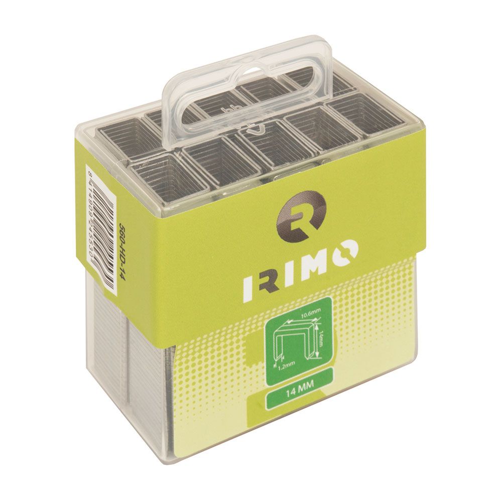 Grampos heavy duty 8 mm 1000 un