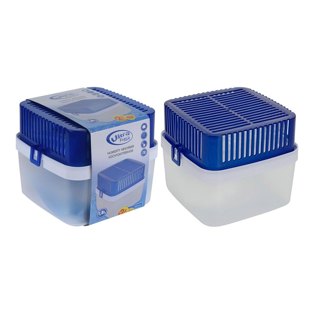 Desumidificador 1,8 l + 2 recargas de 400 g