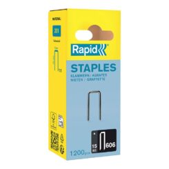 GRAMPOS 606 / 15 mm GALVANIZADO, 1200 un