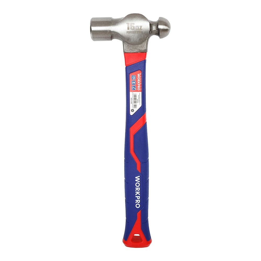 Martelo esférico com cabo de fibra de vidro, 450 g