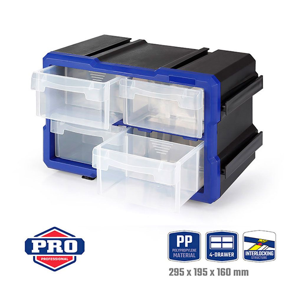 Organizador empilhável de 4 gavetas - Image 2