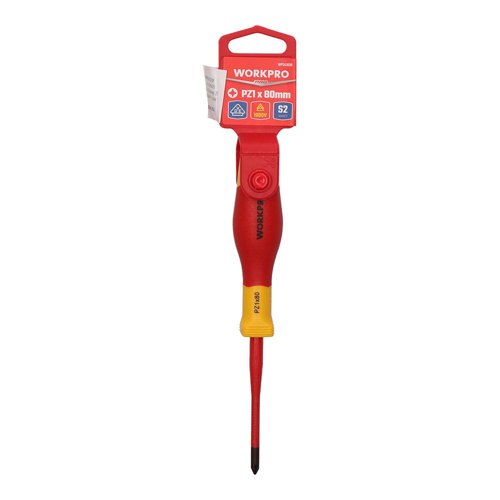 Chave de fenda pozidriv isolada vde pz1 x 80 mm - Image 2