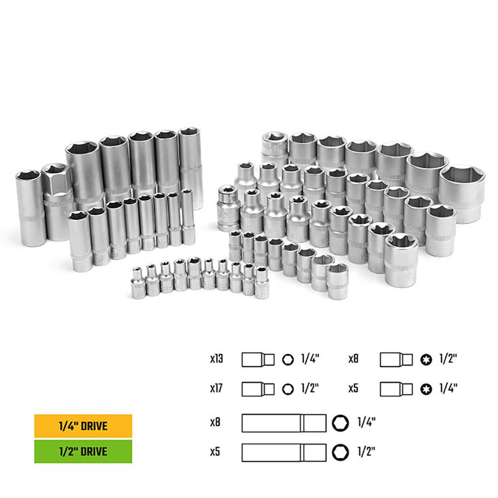Ferramentas mecânicas, conjunto de 108 peças - Image 3