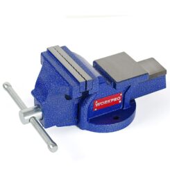 Torno de bancada, base fixa, 100 mm