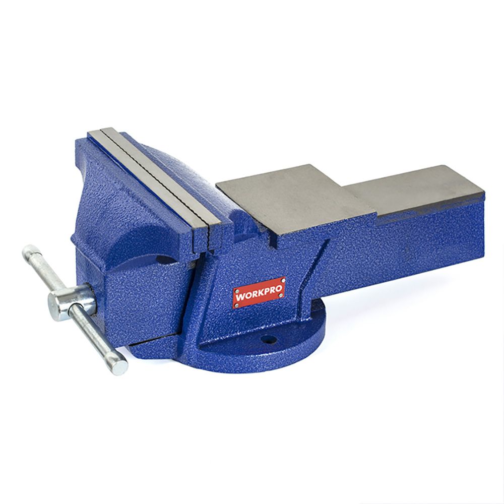 Torno de bancada, base fixa, 150 mm