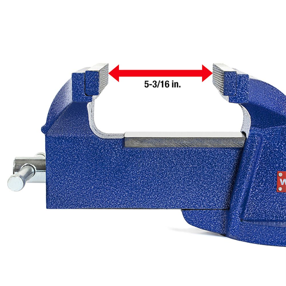 Torno de bancada, base fixa, 150 mm - Image 3